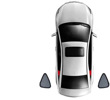 ZIROXI Coche Ventanas Laterales Parasoles para Volkswagen Tiguan Lunas Delanteras Luna Trasera Privacidad UV Solar Visera Accesorios,2*TriangularWindows
