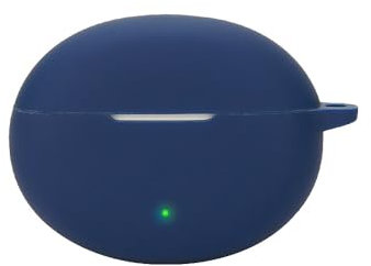 FTRONGRT Hülle Kompatibel mit OnePlus Nord Buds 3 Pro, Weiches TPU, Kratzfeste Schutzhülle für Bluetooth-Kopfhörer Kompatibel mit OnePlus Nord Buds 3 Pro.Navy Blau