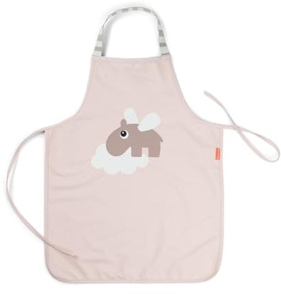 Done by Deer – wasserdichte Kinderschürze – 48x38 cm – Lätzchen, bemalen, Baby – Lässig, frottee – Puderfarbe