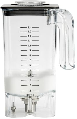 Hamilton Beach Commercial Eclipse High-Performance Blender AirWhip Frothing BPA-Free Copolyester Container, 48 oz / 1.4 L Capacity, Fit Blenders HBH750, HBH755, and HBH755R, NSF Certified, 6126-751R