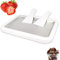 SANTUO Ice Cream Roll Maker – 304 Stainless Steel Instant Ice Cream Roll Maker with 2 Spatulas, Fun for Kids Ice Rolls Plate for Rolling Ice Cream Machine