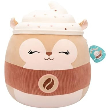Squishmallows Plüschtier Reza das Eichhörnchen 40 cm – Original Kuscheltiere 2025