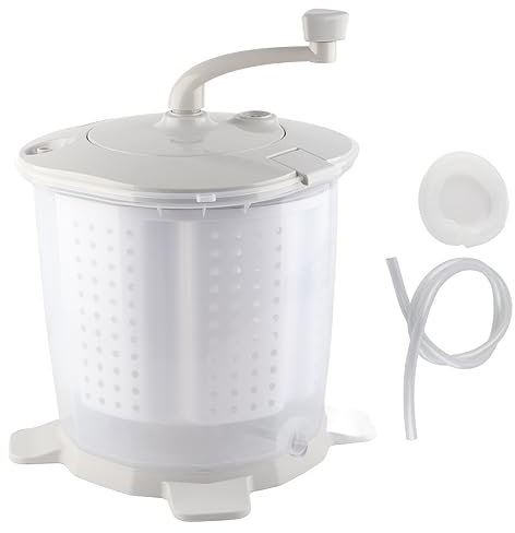 Machine à laver portable, lave-linge manuel des sous-vêtements 40x33cm / 15,7x13,0 pouce de vitesses à la main Bodet de lavage pour le dortoir de la maison