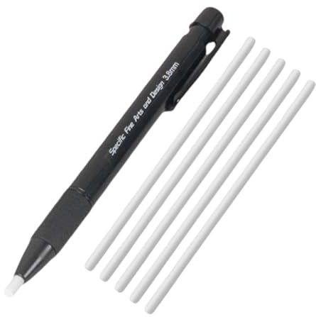 Einziehbarer Radierstift – Klicken Sie auf die Radiergummis mit einem Endtipp von 3,8 mm, Präzisions-Zeichenwerkzeuge von Künstlern, austauschbaren Kernstift-Löschungen | Skizzieren
