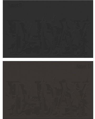 BTS AGUST D(SUGA) - [D-DAY] SOLO ALBUM, [SET : VERSION 01 + VERSION 02]