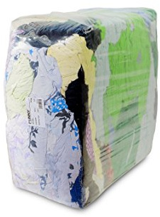 Funny AG-932 Kattun-Putzlappen, Ballen, 10 kg, Dunkelbunt