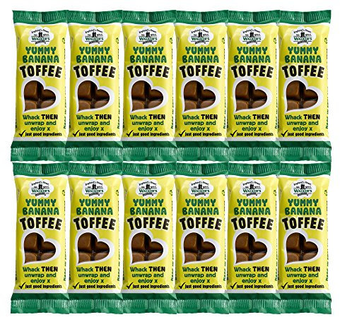 Walkers Nonsuch Yummy Banana Toffee Bar 12 x 50g