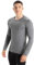 Icebreaker Herren 200 Oasis LS Crewe/Gritstone Hthr XL
