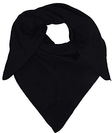 Zwillingsherz Dreieckstuch Stola Schal aus Kaschmir und Wolle für Damen Mädchen Jungen Kinder - Hochwertiges Cashmere Halstuch mit zeitlosem Muster Motiv - Damenschal für Sommer Herbst Winter