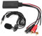 Coche AUX módulo Bluetooth, AUX módulo Bluetooth 2 Adaptador de Cable RCA con micrófono Manos Libres para Pioneer Alpine Sony