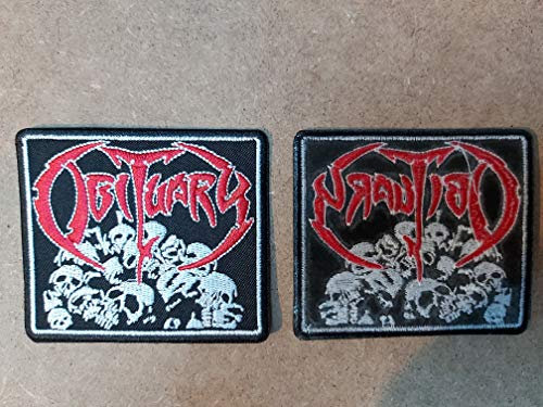 M578 Aufnäher OBITUARY 8 x 7 cm