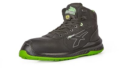 U-POWER | Scarpe Antinfortunistiche Alte Niagara UK S ESD S3S CI FO SR, Puntale Composito, Antiperforazione Tessile No Metal