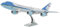 Fascinations ME1001 Metal Earth Metallbausätze - Flugzeug Boeing 747 Air Force One, lasergeschnittener 3D-Konstruktionsbausatz, 3D Metall Puzzle, DIY Modellbausatz mit 2.75 Metallplatinen, ab 14 Jahre