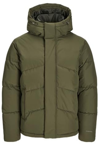 JACK & JONES Jjworld Puffer Jacket Veste Tampon, Vert Olive, M Homme