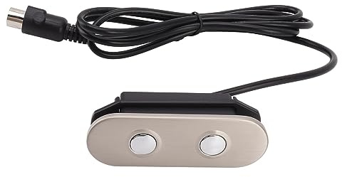 Buachois Controlador Reclinable Eléctrico, Control Manual de Silla Elevadora de Sofá Eléctrica de 2 Botones Y 5 Pines, Controlador Telescópico Reclinable de Elevación y Extensión del Motor de Empuje