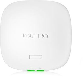 HPE Networking Instant On Access Point AP32 2x2 WiFi 6E für Innenbereich | Netzteil im Lieferumfang enthalten | EU-Modell (S1T28A)