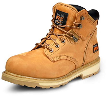 Timberland 6 in Pit Boss ST SP SBP, Stivali per Lavori Industriali Uomo, Wheat, 45.5 EU