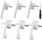 Stecker Flach: WIYETY 6 Stück Schutzkontakt Winkelstecker 250V 16A, Schuko Winkelstecker Flach, Schuko Stecker Winkel für Kabel bis 3 x 1,5 mm² Flachstecker Eurostecker