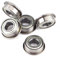 10 Stück F686ZZ Flanschlager, 6 X 3 X 5 Mm, Stahl-Doppellager, Ideal für Verschied Anwendungen