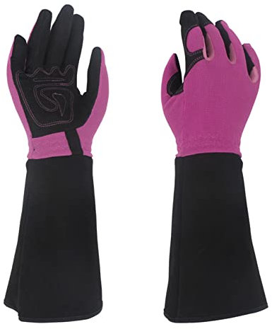 Gardens Schutzhandschuhe für Damen und Herren, dorn- und schnittfest, Gartenarbeitshandschuhe, geeignet für dornige Sträucher, Kakteen, Rose