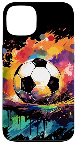 Fußball Graffiti Hallenfußball Fußballplatz Hülle für iPhone 13