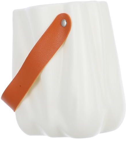 SUPVOX Vaso Da Scrivania Maniglia Contenitore Per Fiori Europeo in Plastica Vaso Per Piante Da Tavolo Per Composizioni Floreali e Arredamento Interno