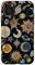 iPhone 11 Pro Max Celestial Moon Art Charm Collage Vintage Mosaic Aesthetic Case