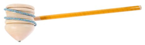 Garneck Holz Peitschenkreisel Mit Schnur – Klassisches Kreisel Für Und Erwachsene - Ideal Für DIY-Projekte Und Kreative Spielsets Verschiedene Designs Verfügbar