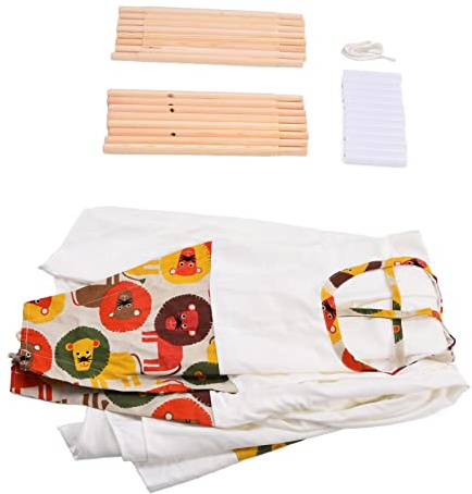 RIZGHWOY Spielen Zelt Niedlichen Cartoon-Tier-Muster Indoor Outdoor Spielhaus für mit Polyester-Baumwoll-Material (Tippe A)