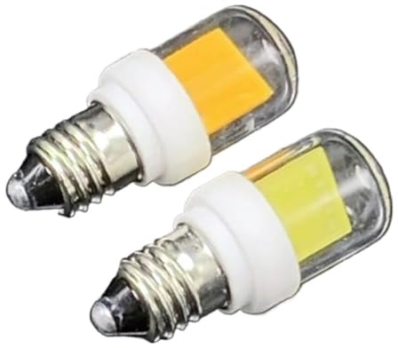 JrEam Ampoule LED Miniature 5W COB BA15D BA15S E11 E12 E14 G4 G8 G9 (remplace Les Ampoules halogènes 45W) for Lustre 110/220V(Cold White,E11_220V)