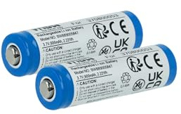 vhbw 2X Akku Ersatz für Carrera 370800053 für Racing Car (600mAh, 3,7V, Li-Ion)