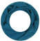 Majea Loop Alice schmaler Damen-Schal Loop Frühlingsschal Schlauchschal Rundschal Tuch uni unisex unifarben einfarbig Halstuch (petrol)