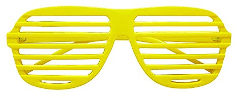 W WIDMANN MILANO Party Fashion - Atzenbrille, Neon, Bad Taste Outfit, Fasching