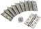 Eclipse Heavy Duty 120kg 4 Inch Stainless Outdoor Fire Door Hinge Pack of 5 Pairs