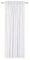 Rollmayer Vorhänge mit Tunnelband Kollektion Vivid (Weiß 1-135x260 cm - BxH - 2 er Pack) Blickdicht Uni einfarbig Gardinen Schal für Schlafzimmer Schal für Wohnzimmer