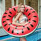 Flotador Inflable de Piscina, GUBOOM Flotador Inflable Gigante para Piscina de Sandía Flotador Inflable de Piscina Inflables Fruto Anillo de Natación Verano El Aire Libre de la Playa