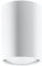 SOLLUX lighting Deckenlampe Deckenleuchte Deckenstrahler Stahl - 1 Flammig 10 cm - LED Lampe Glühbirne - Weiß Lagos
