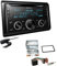 Pioneer FH-S720BT 2-DIN CD Autoradio Bluetooth kompatibel mit Apple und Android Smartphones USB passend für Alfa Romeo 159 2005-2011 ohne OEM Navi