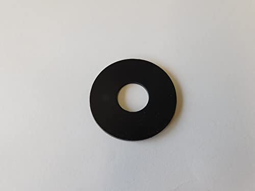 100 Stück Moosgummi M6 20 mm x 7 mm x 3 mm Manufaktur Martinshof Karosseriescheiben Distanzhülsen für M6 Distanzstücke Rund aus Kunststoff Hülsen