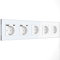 PULSAR Steckdose USB-C USB-A Schnell-Ladegerät Standard Schuko Steckdose 16A 5 Fach Unterputz mit USB Typ C, A Intelligente Erkennung Wandsteckdose Mehrfachsteckdose Quick Charge für Büro Zuhause