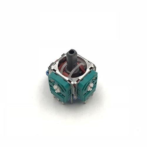 VKMKV 10 pièces 3D potentiomètre Joy Stick axe analogique Joystick Module for Sony Playstation4 PS4 Manette for PS 4 Slim Pro Contoller (Color : Original Blue)