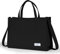 Kalidi Tragetasche für Damen, Cord, Crossbody-Tasche, lässig, mit Reißverschluss, modische Schultertasche, Hobo-Tasche mit Taschen, X-Large