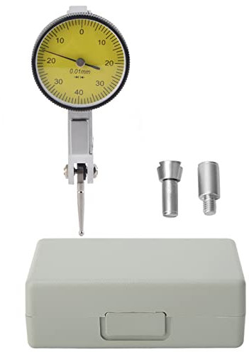 Messuhr, 0-0,8 Mm Magnetische Schwalbenschwanzschienen, Messuhr-Testanzeige, 0,01 Mm Messuhr, Messwerkzeug für 3D-Drucker, Drehmaschine, Werkstatt, Holzbearbeitung
