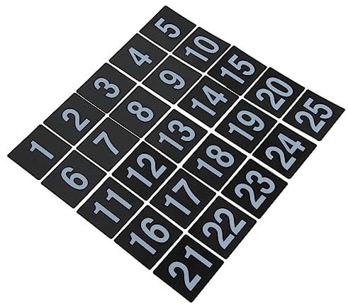 MAGICLULU 50stücke Reservierte Tischschilder Für Hochzeiten Wiederverwendbare Platznummern Für Veranstaltungen Gala-dekoration Praktische Tischnummern Für Restaurants Und Feiern