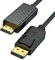 Câble DisplayPort vers HDMI 1,8 m, Adaptateur Câble DP vers HDMI 4K, Câble Unidirectionnel Compatible avec Moniteur TV Projecteur Ordinateur Portable Dell HP et Plus