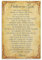 LGDSBHH The Apostles Creed Wandkunst, Vintage-Poster für Küche, Kunstwerk für Büro, Leinwanddekorationen, Poster-Stil, 30 x 45 cm