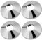 Decorative Radiator Pipe Covers Chrome - 4pc Set - Elegant and Stylish - Easy to Install - Radiator Pipes - Durable Chrome Finish
