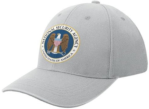 CIZIEOE Baseball Kappe Baseball Cap NSA NATIONAL Security Agency of The United States Baseballmütze Weihnachtsmütze Golfmütze Kindermütze Herrenmütze Damenmütze