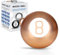 LKH Magic 8 Ball Classic Retro Novelty Mystic 8 Ball Gadget Decision Making Fortune Telling Fun Toy Game Features More Than 20 Answers Predictions Fun Gift Stocking Fillers - Gold