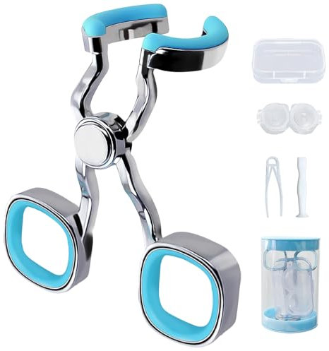 Beauty by Earth Contact Lens Applicator Tool, Contact Lens Eye Opener Wearing Aid Tool with Contact Lens Case, Sucker+Tweezer with Soft Tip, Apply/Remove Easier